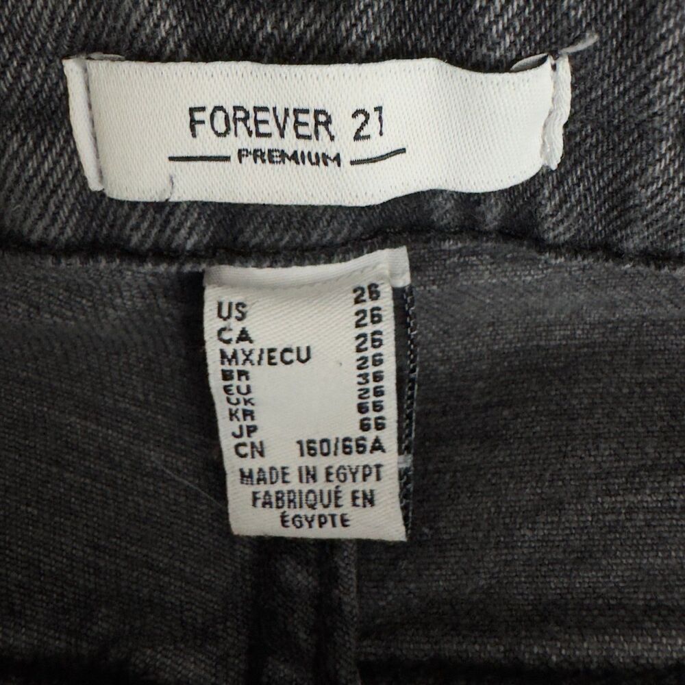 Forever 21 High Rise Flare Jeans Women's Size 26 - Picture 4 of 7